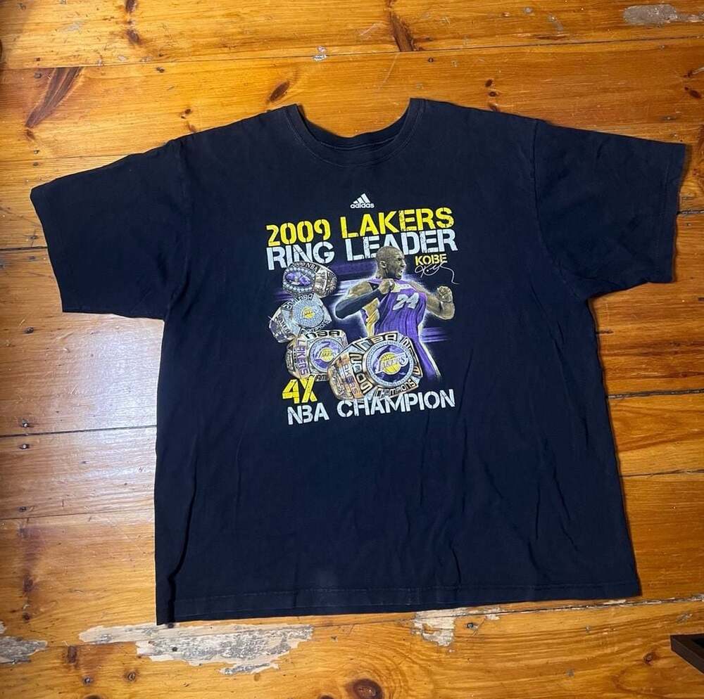 Adidas 2009 Adidas Lakers Ring Leader "Kobe Bryant" Shirt